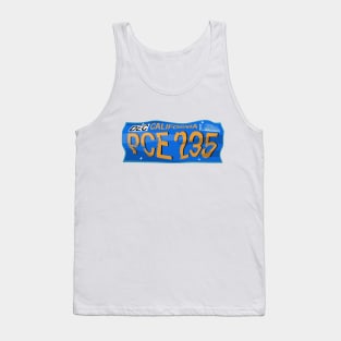 Billy's Car License Plate Stranger Things Tank Top